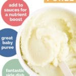 Cauliflower Puree Pinterest Pin
