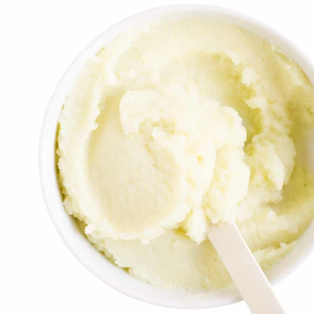 Cauliflower Puree in a Bowl.